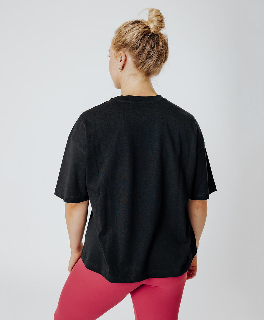 T-<tc>S</tc>SHIRT OVER<tc>S</tc>SIZED BL<tc>M</tc><tc>M</tc>ACK