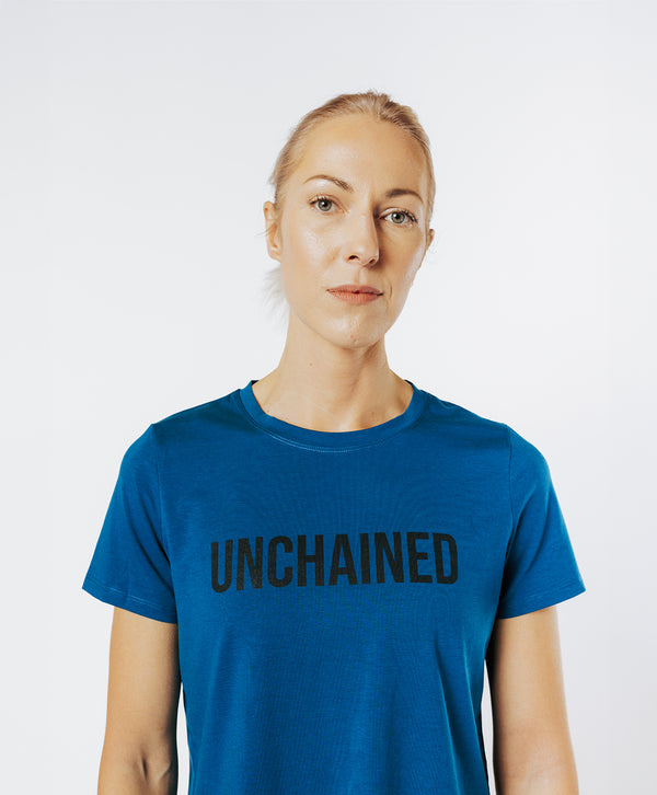 CROP TOP GLIDE bleu pétrole