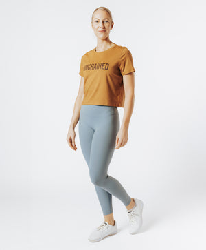 CROP TOP GLIDE camel