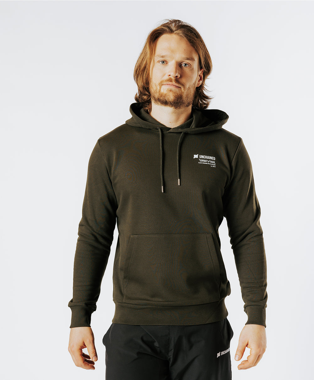 HOODIE ICONIC <tc>M</tc>IXTE dark green