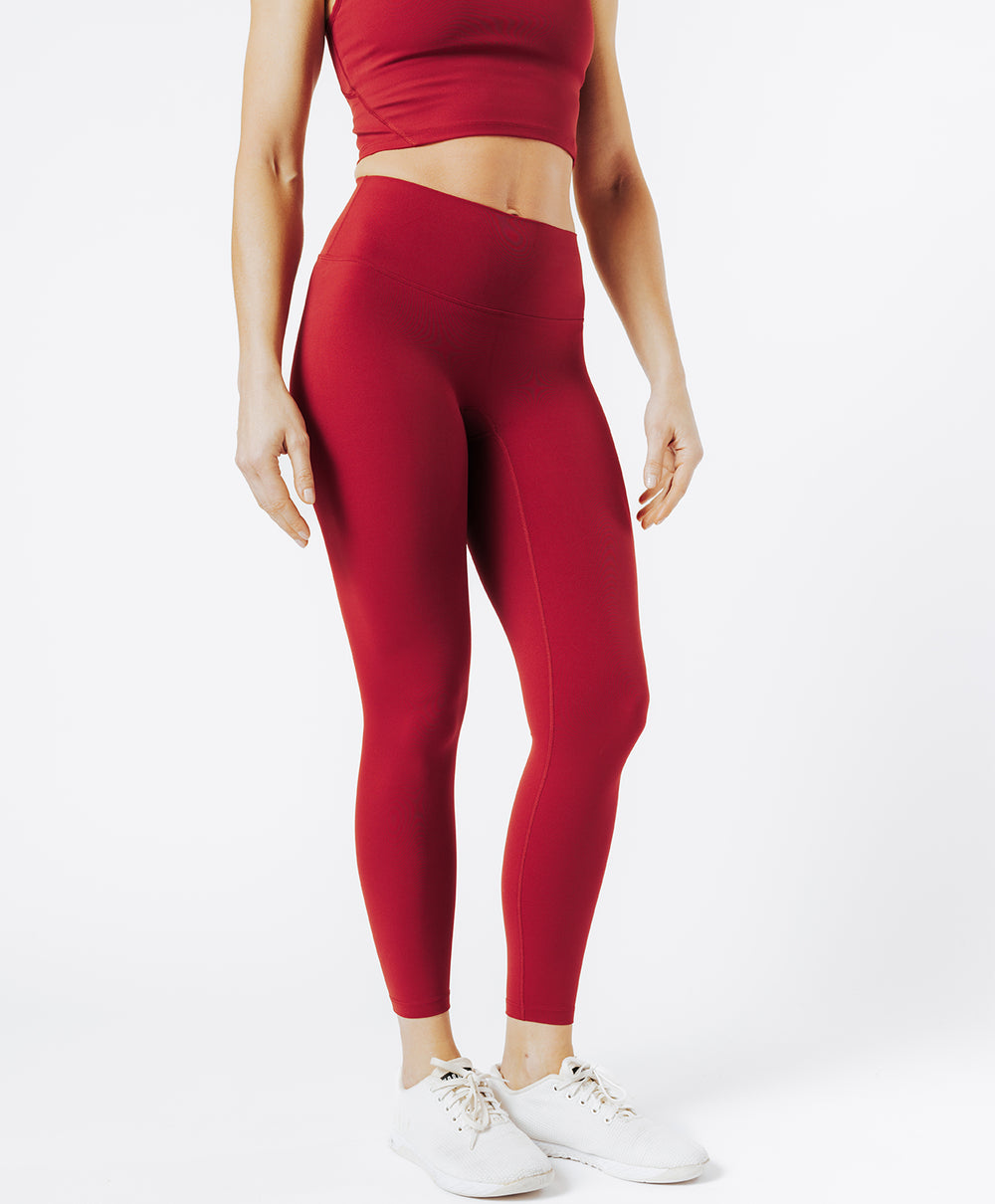 <tc>L</tc>EGGING HIGH FREEDO<tc>M</tc> cherry red