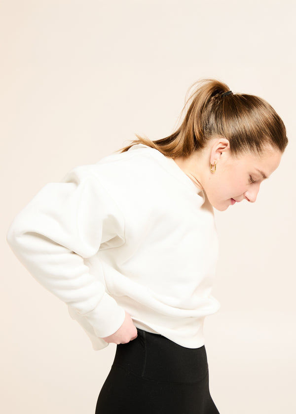 Sweatshirt Boxy Oversize Oat