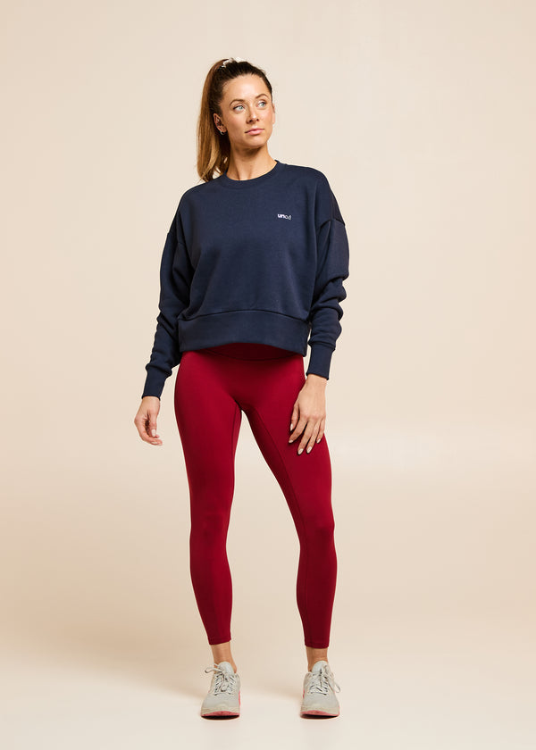 Sweatshirt Boxy Oversize Royal Blue