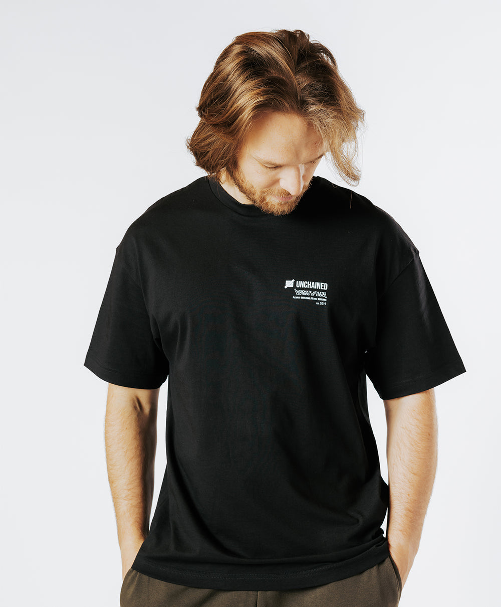 T-<tc>S</tc>SHIRT OVER<tc>S</tc>SIZE ICONIC <tc>M</tc>MIXTE black