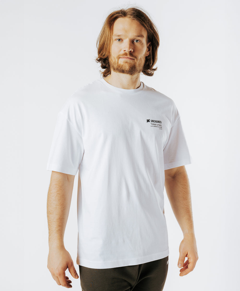 T-<tc>S</tc>SHIRT OVER<tc>S</tc>SIZE ICONIC <tc>M</tc>MIXTE white